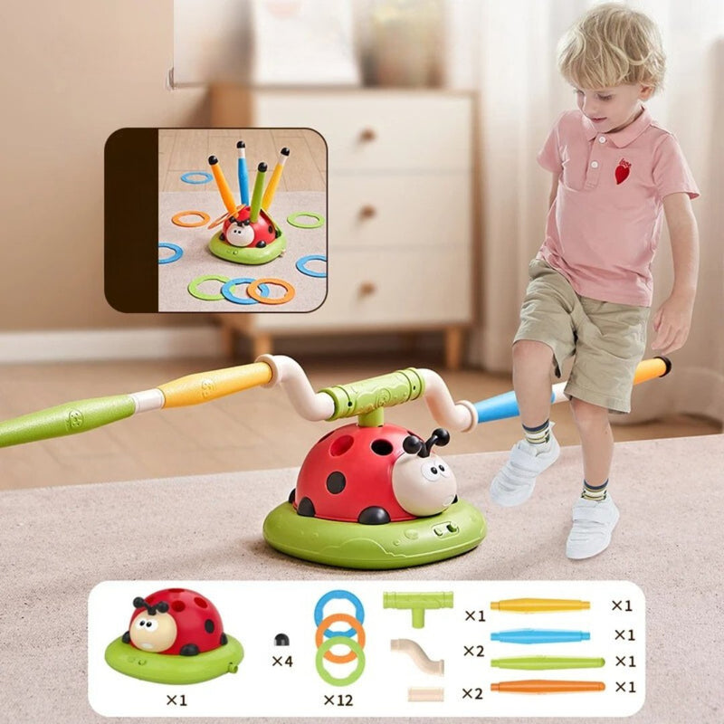 Joaninha 3 em 1 Brinquedo Multifuncional para Crianças