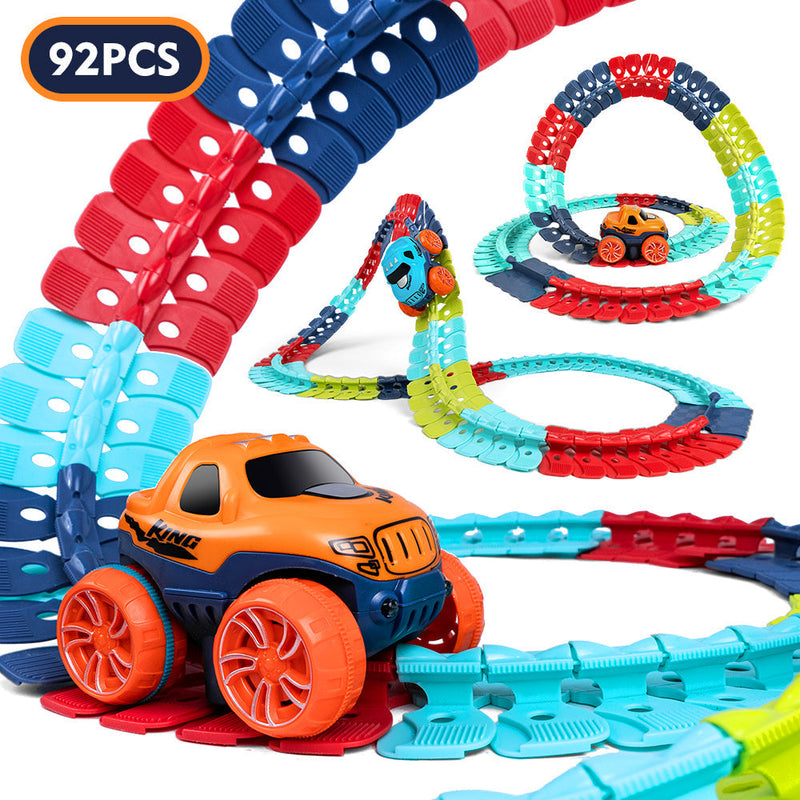 Hard Whells - Pista de Corrida Infantil Flexível de Alta Velocidade