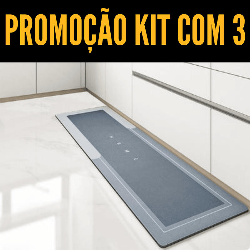 Tapete Antiderrapante e Absorvente Premium PROMOÇÃO DE OUTUBRO