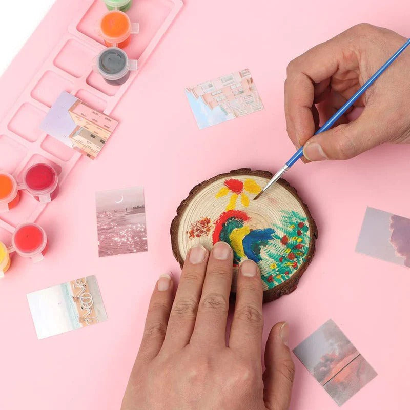 Tapete Pintura Silicone - Girafa Baby