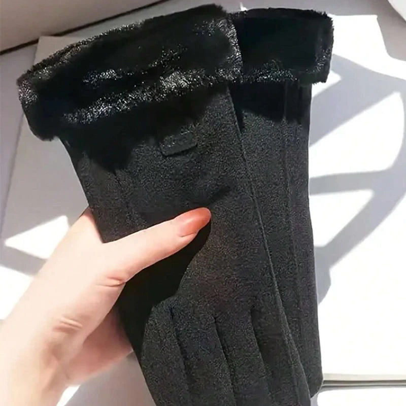Luvas Femininas Esportivas com Forro Térmico para Dias Frios – (Promoção de Inverno 2025)