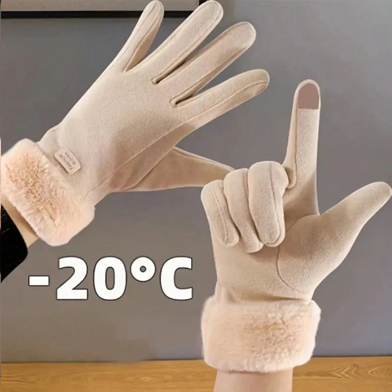 Luvas Femininas Esportivas com Forro Térmico para Dias Frios – (Promoção de Inverno 2025)