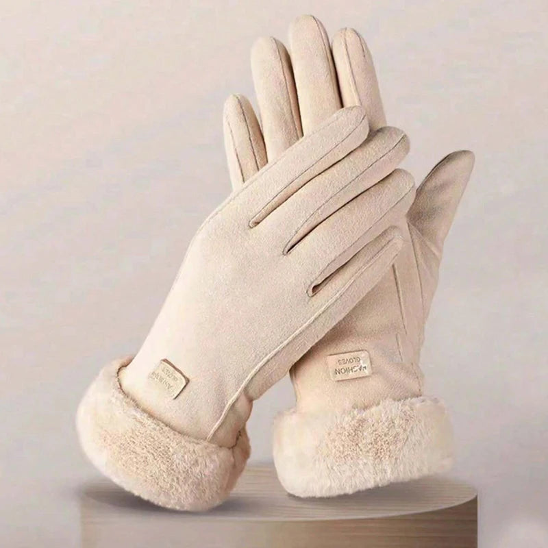 Luvas Femininas Esportivas com Forro Térmico para Dias Frios – (Promoção de Inverno 2025)