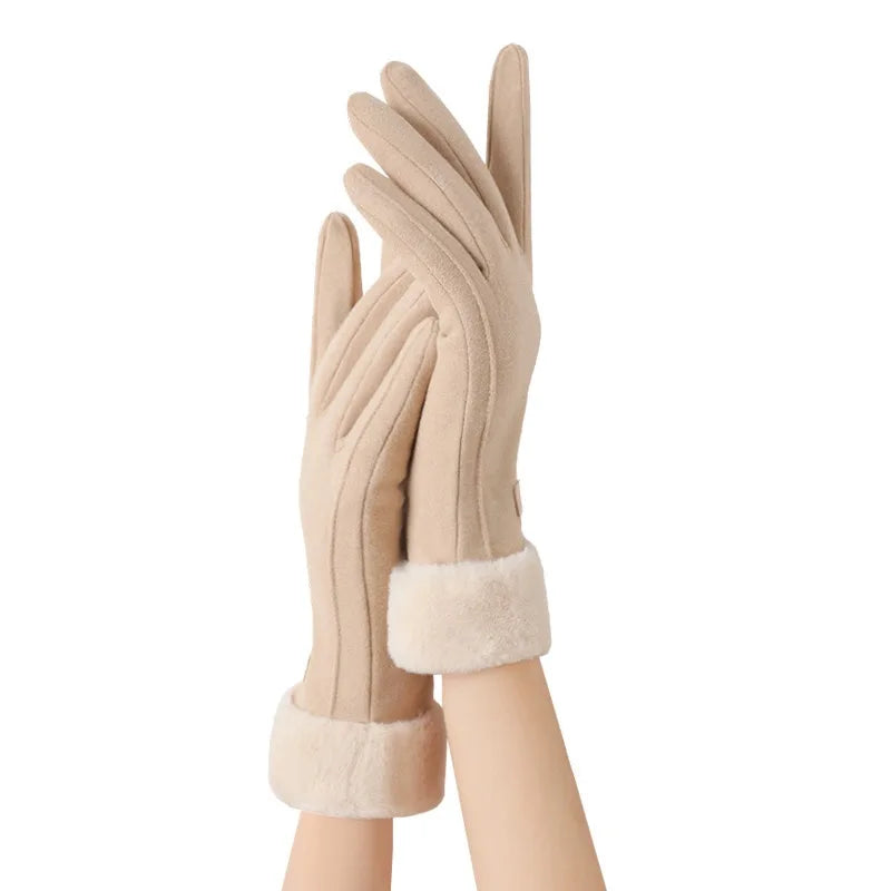 Luvas Femininas Esportivas com Forro Térmico para Dias Frios – (Promoção de Inverno 2025)