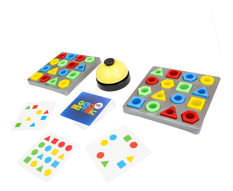 Jogo Geometric Encaixar Tabuleiro Criança Brinquedo Infantil
