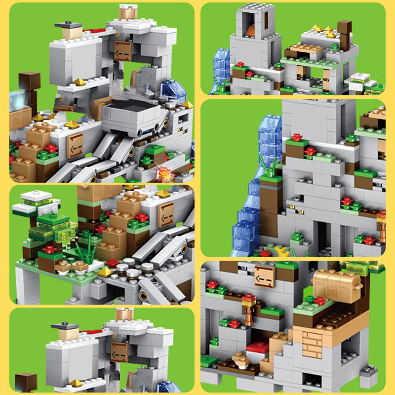 Caverna da Montanha Minecraft (1.000 Peças) - PROMOÇÃO OUTUBRO
