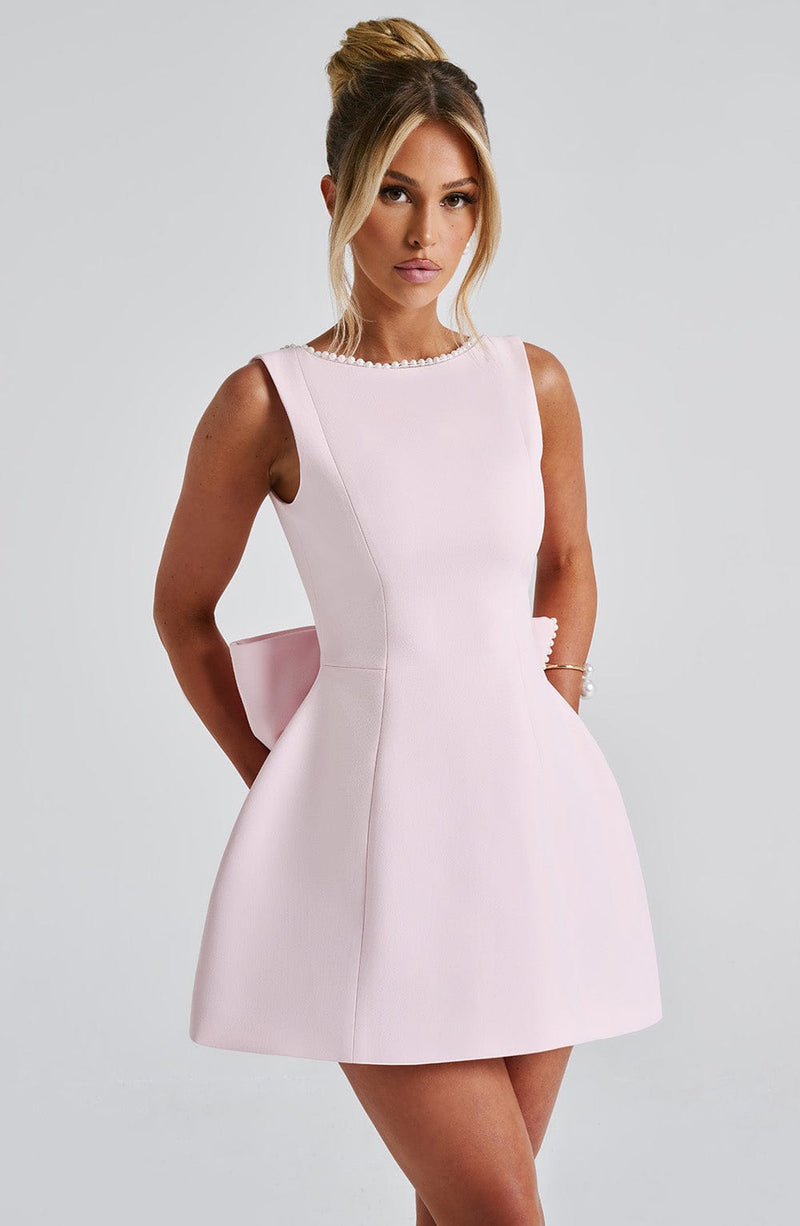 Vestido Curto Com Laço Modern Perle
