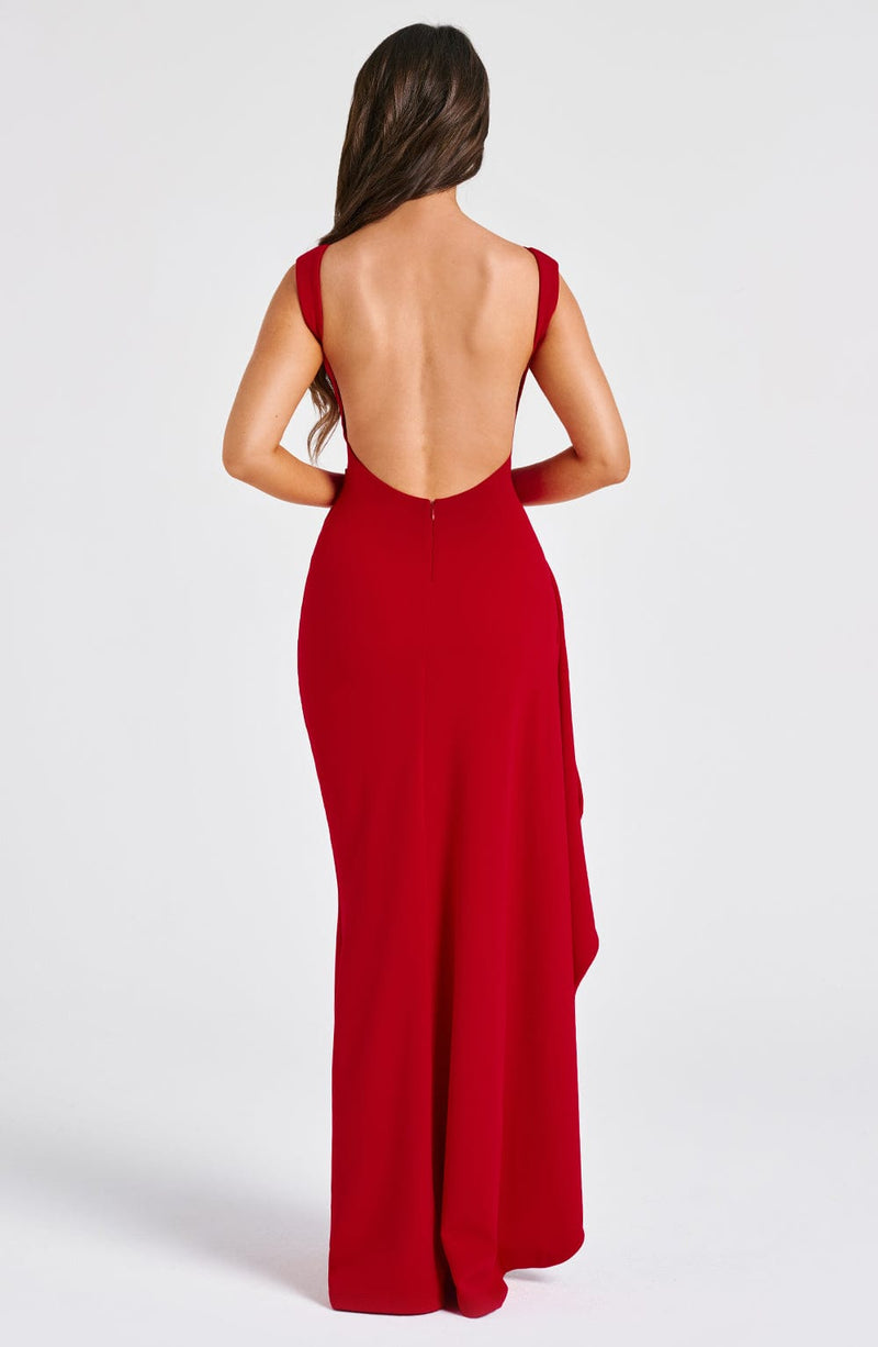 Vestido Longo com Fenda Modern Noélia