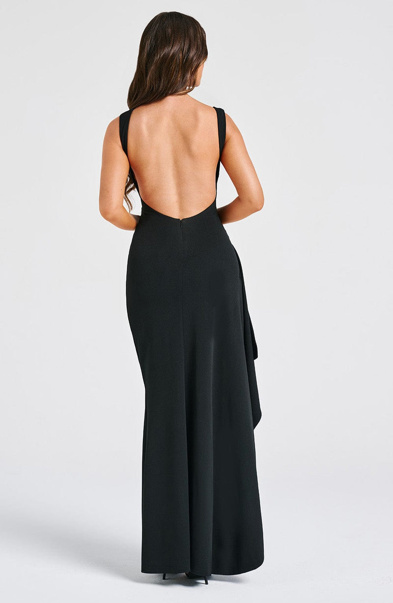 Vestido Longo com Fenda Modern Noélia