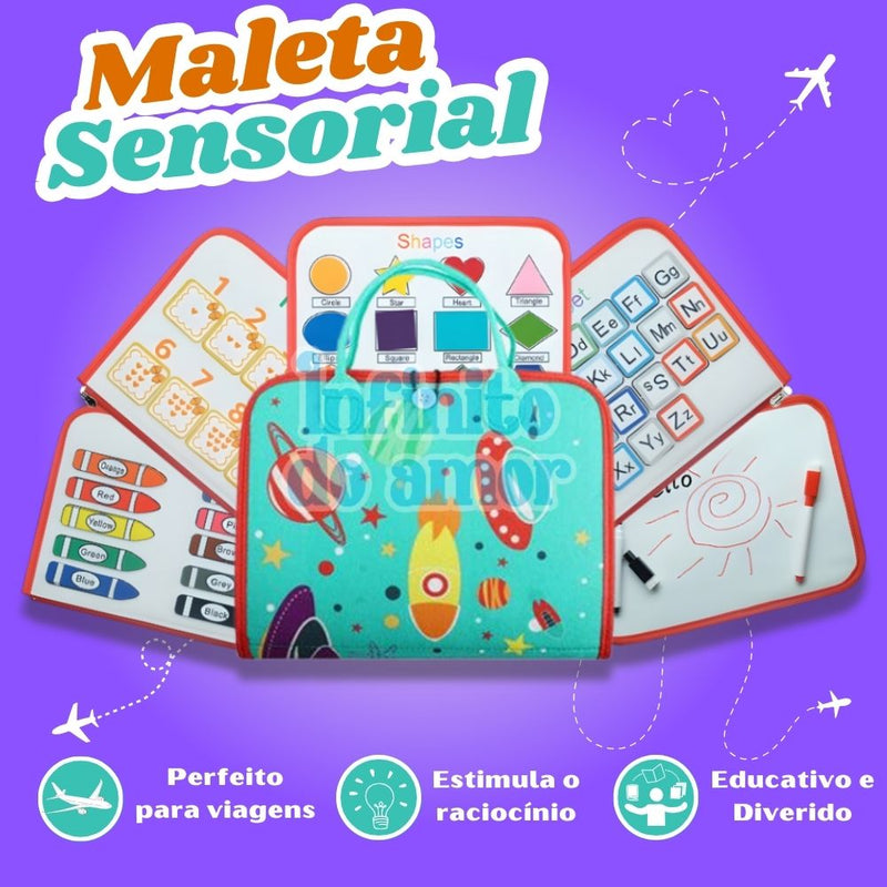 Maleta Sensorial Montessori - Infinito do Amor capa