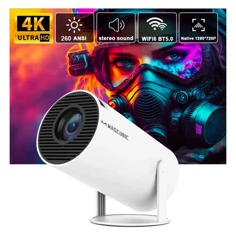 Projetor Portátil Cinemax 4K 150 POLEGADAS - (Promoção de Outubro)