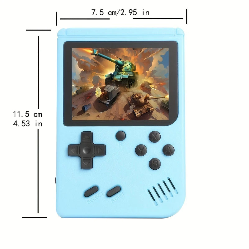 Mini Console Portátil Retrô – 400 Jogos Clássicos