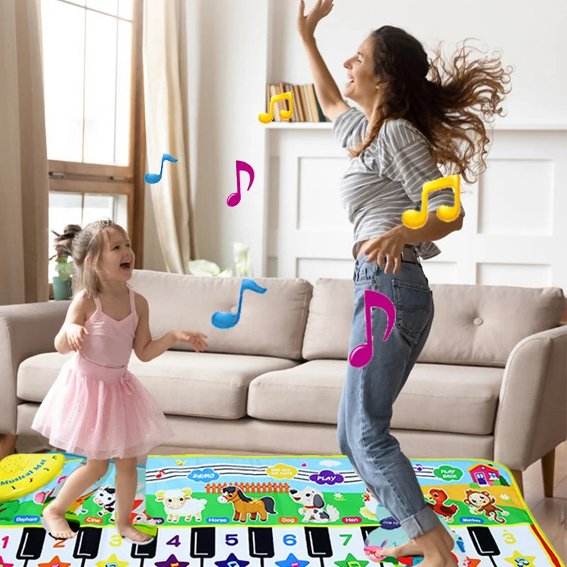 Tapete Piano Infantil – Brinquedo Musical Educativo para Crianças