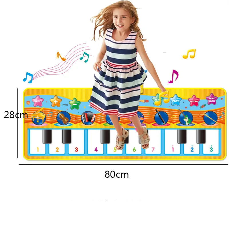 Tapete Piano Infantil – Brinquedo Musical Educativo para Crianças