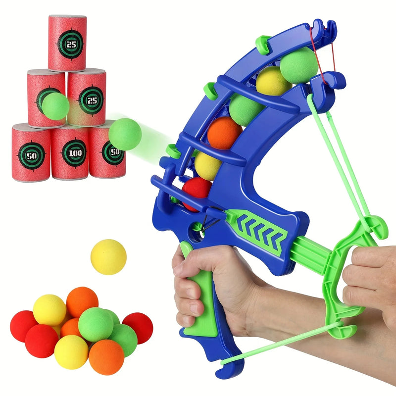 Brinquedo Infantil de Tiro ao Alvo com Balas de Espuma – Diversão e Treino Seguro