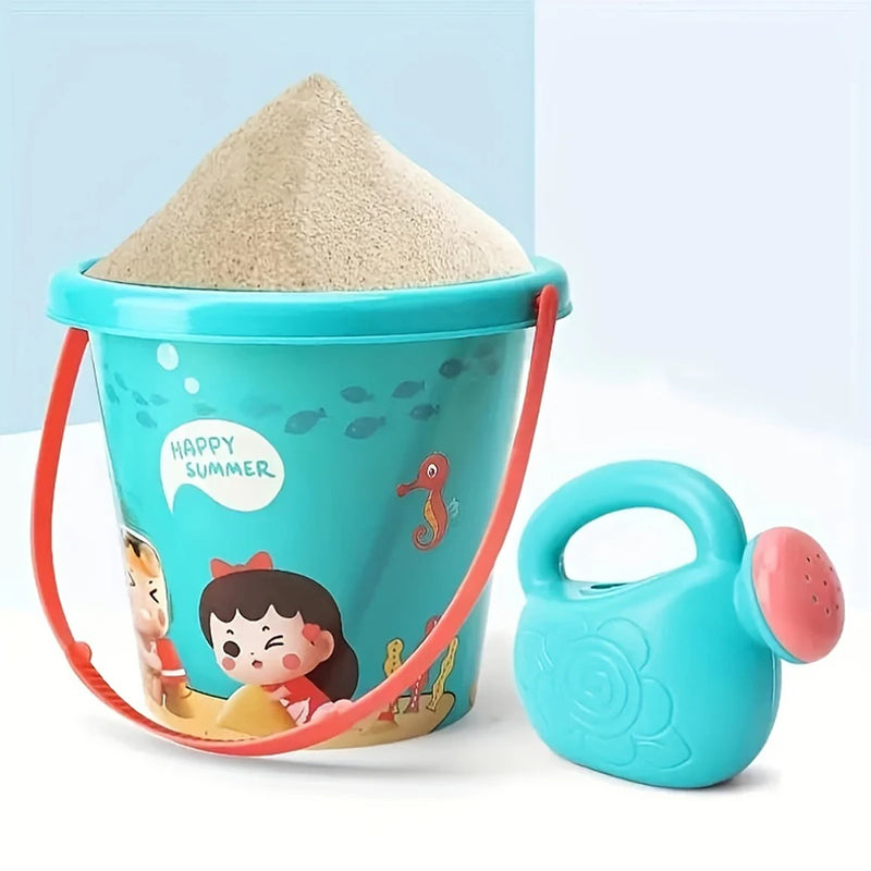 Kit Praia Infantil 18 Peças – Brinquedos de Areia