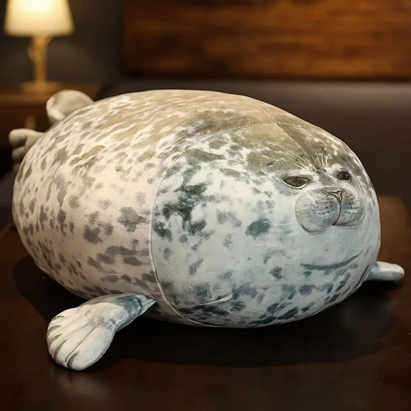 Travesseiro de Pelúcia Foca (MEME) – Boneco Macio 20cm