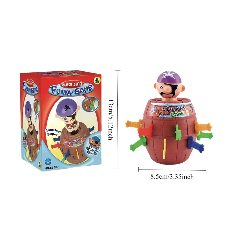 Brinquedo Interativo Barril Pirata – Diversão em Família