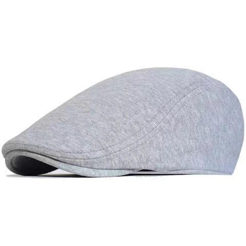 Boina Unissex de Algodão – Estilo Retrô com Aba Frontal – (Promoção de Inverno 2025)