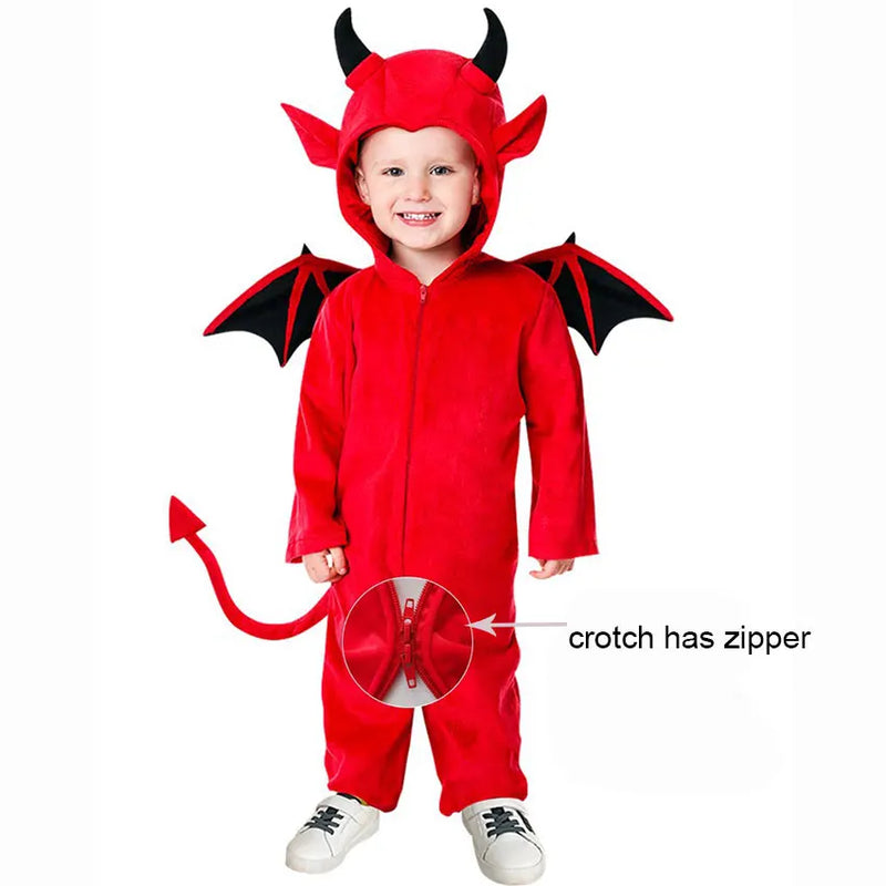 Fantasia Infantil Diabinho Vermelho
