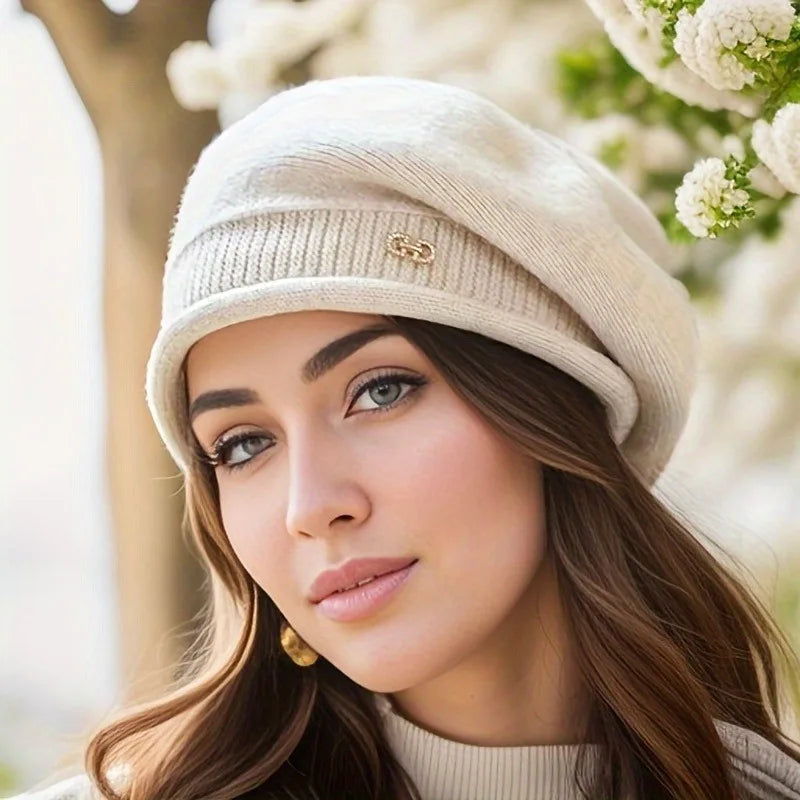 Touca de Inverno Feminina Malha Macia – (Promoção de Inverno 2025)