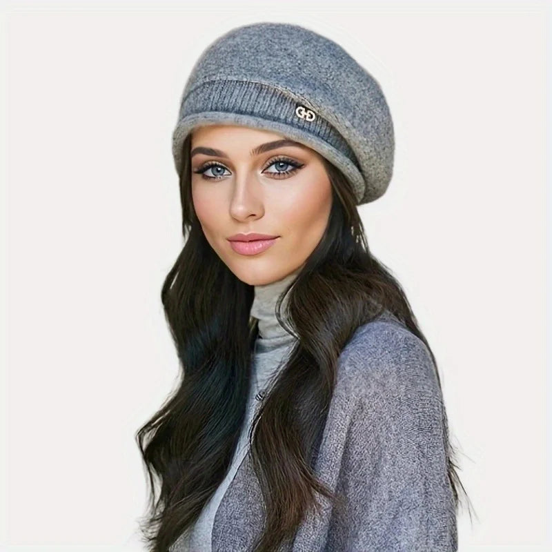 Touca de Inverno Feminina Malha Macia – (Promoção de Inverno 2025)