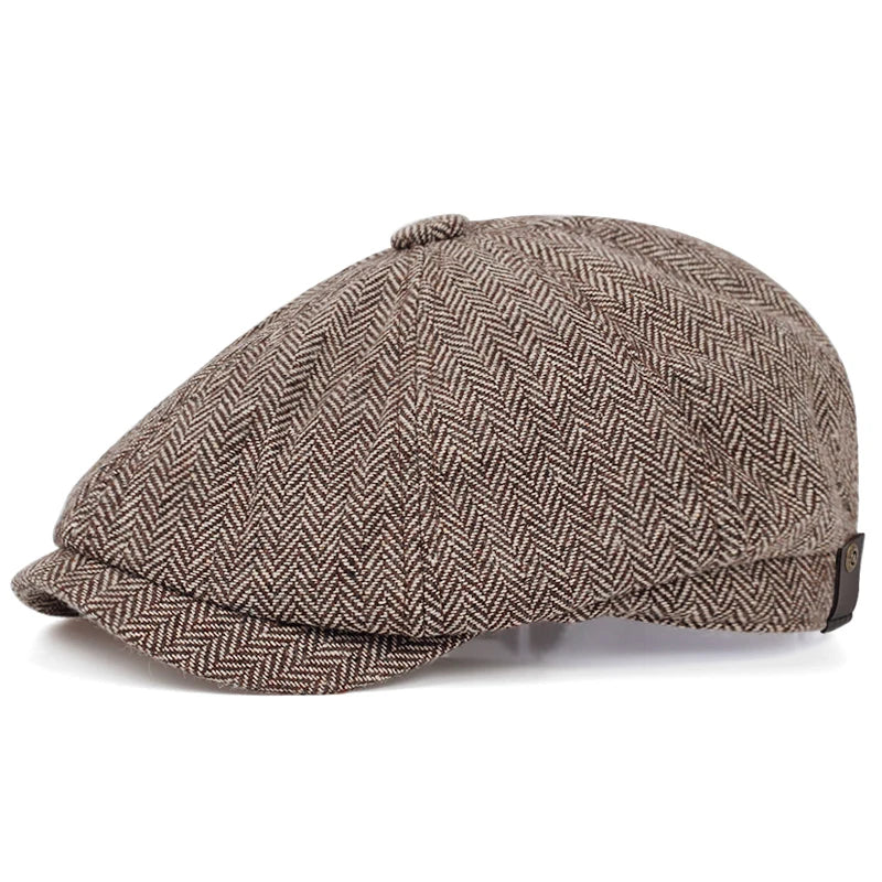 Boina Ivy Elegante – Visual Retrô Sofisticado – (Promoção de Inverno 2025)