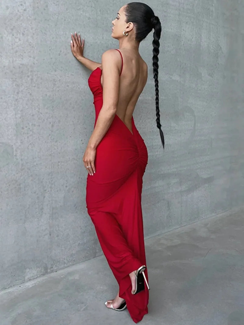 Vestido Longo Costas Abertas Modern Vanessa
