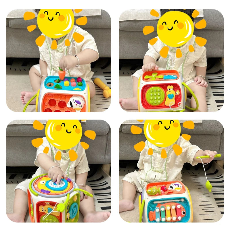 Brinquedo Educativo Celular Musical – Luz e Som para Bebês