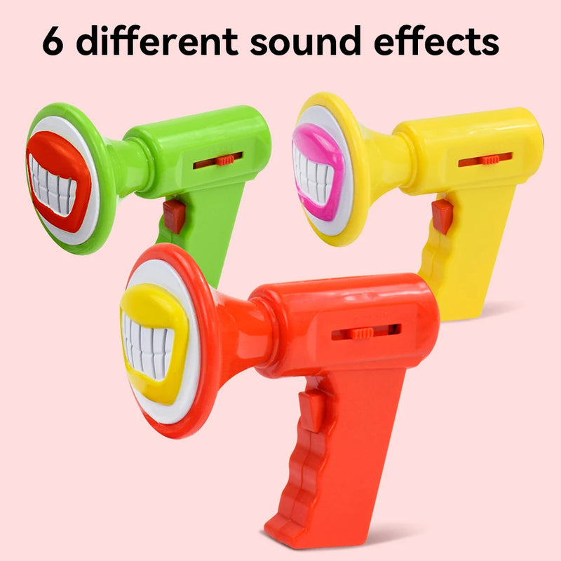 Brinquedo Infantil com Mudança de Voz – 6 Efeitos Sonoros Divertidos