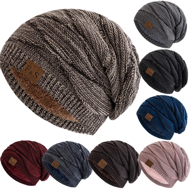 Touca Unissex de Inverno com Forro Fleece e Estilo Despojado – (Promoção de Inverno 2025)