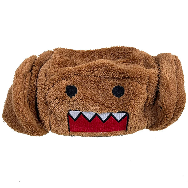 Gorro Infantil de Pelúcia DK Estilo Anime – (Promoção de Inverno 2025)