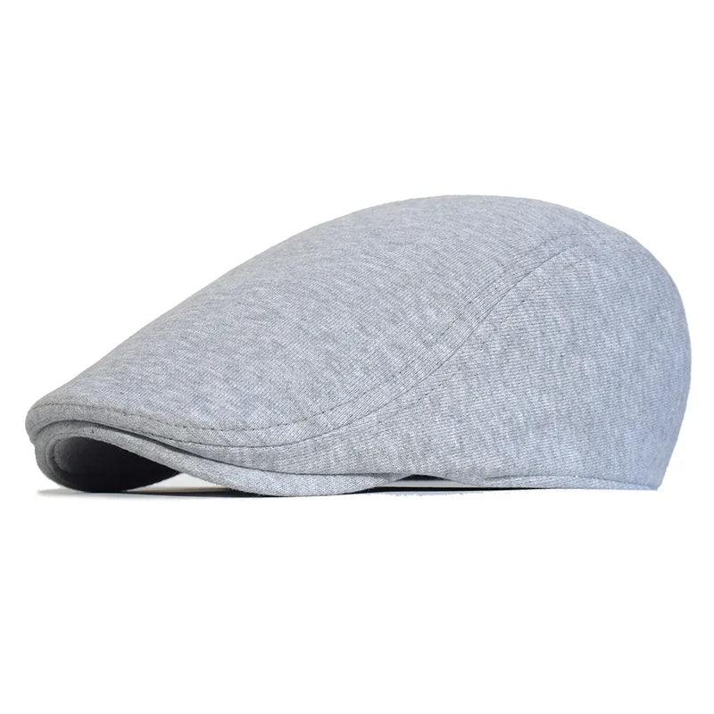 Boina Unissex de Algodão – Estilo Retrô com Aba Frontal – (Promoção de Inverno 2025)