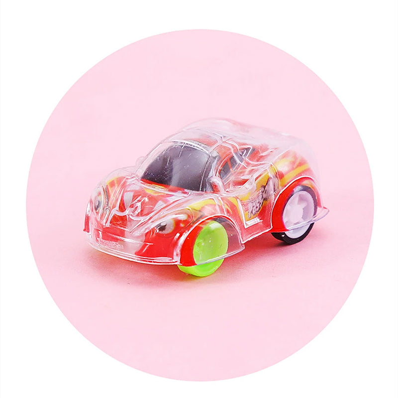 Brinquedos Mini Carrinhos Transparentes – Pacote com 15 Unidades para Crianças