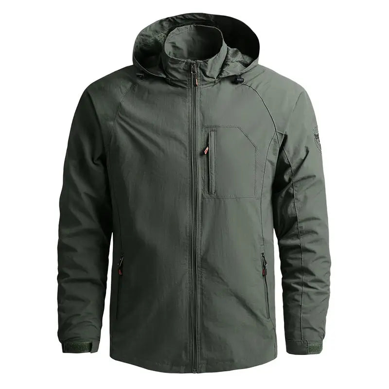 Jaqueta Masculona Casual Impermeável Tática De Inverno