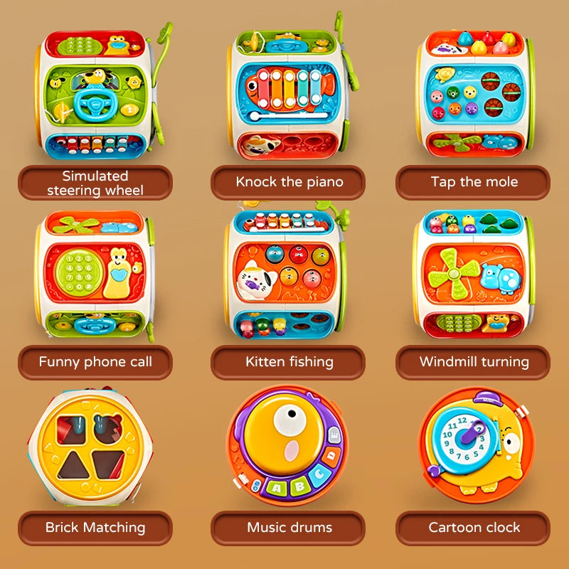 Brinquedo Educativo Celular Musical – Luz e Som para Bebês