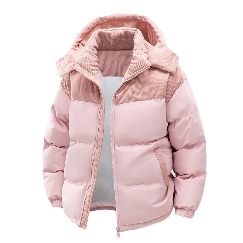 Jaqueta Masculina com Capuz Removível e Forro Quente – (Promoção de Inverno 2025)