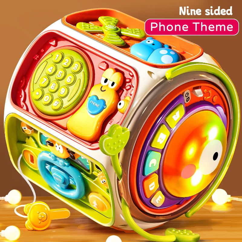 Brinquedo Educativo Celular Musical – Luz e Som para Bebês