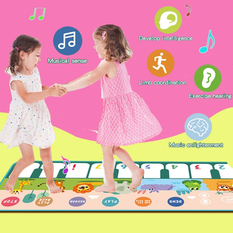 Tapete Piano Infantil – Brinquedo Musical Educativo para Crianças