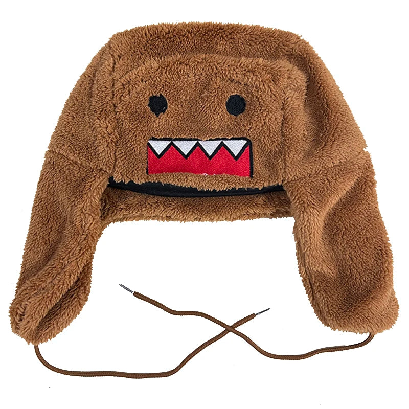 Gorro Infantil de Pelúcia DK Estilo Anime – (Promoção de Inverno 2025)