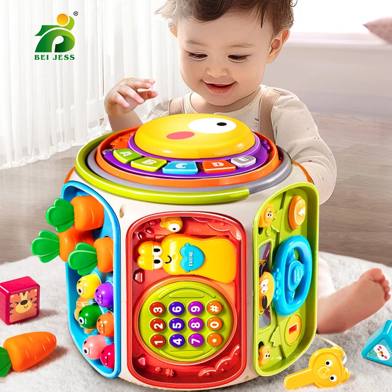 Brinquedo Educativo Celular Musical – Luz e Som para Bebês