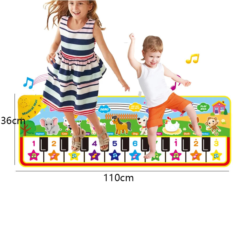 Tapete Piano Infantil – Brinquedo Musical Educativo para Crianças