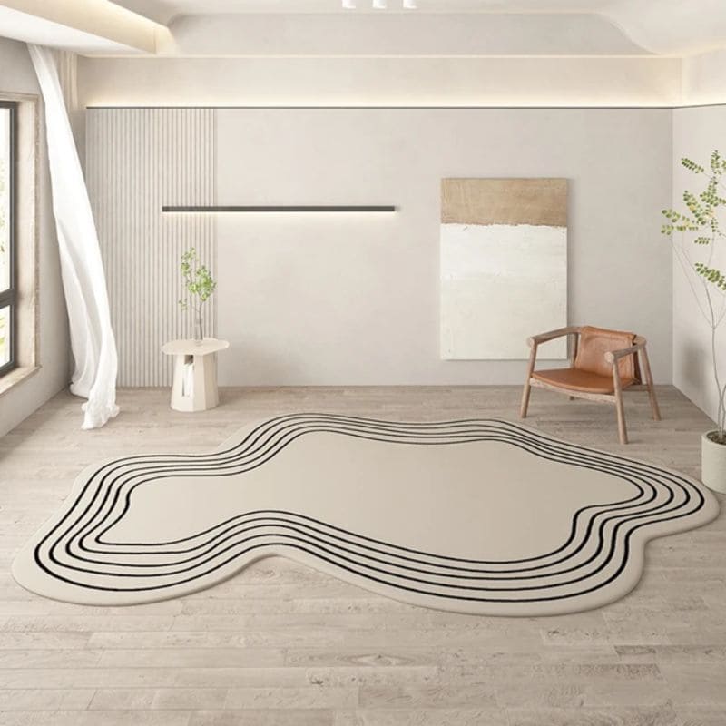 Tapete Para Sala Morada Chique Minimalista PROMOÇÃO DO AMOR