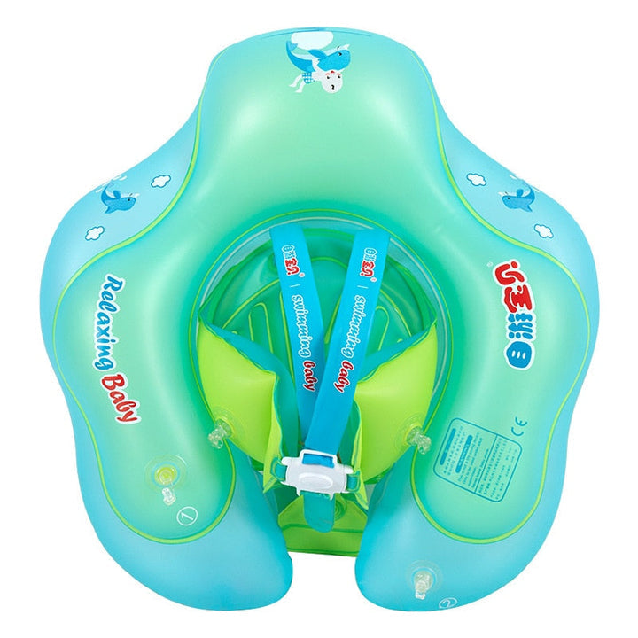 Boia de Piscina para Bebê com Cobertura Proteção UV