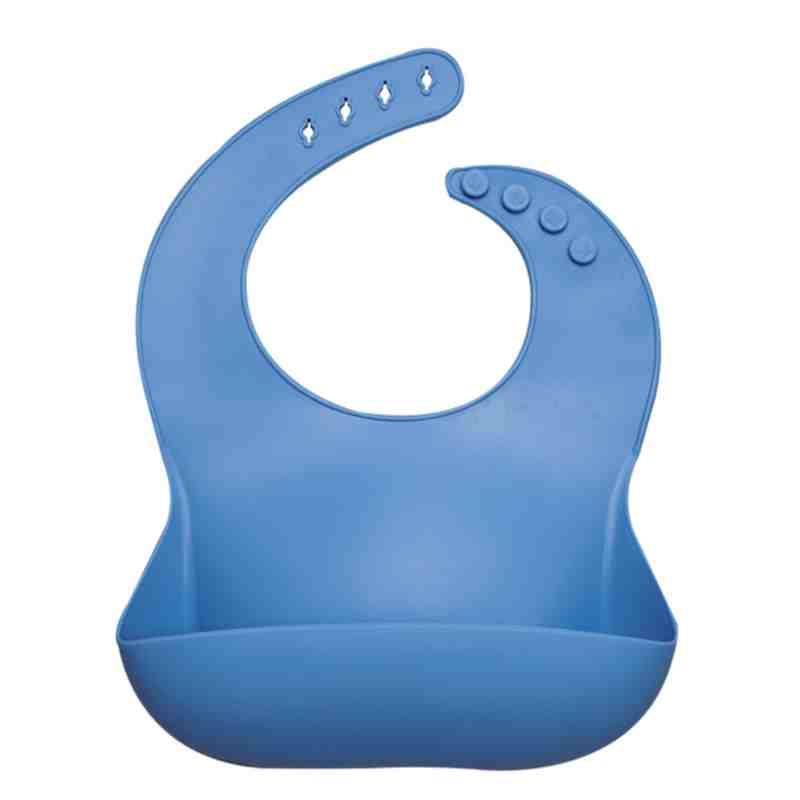 Babador de Silicone Ajustável com Pega Migalhas - Infinito do Amor
