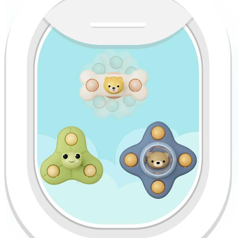 Baby Spinner Vida Animal - kit com 3 unidades - Infinito do Amor