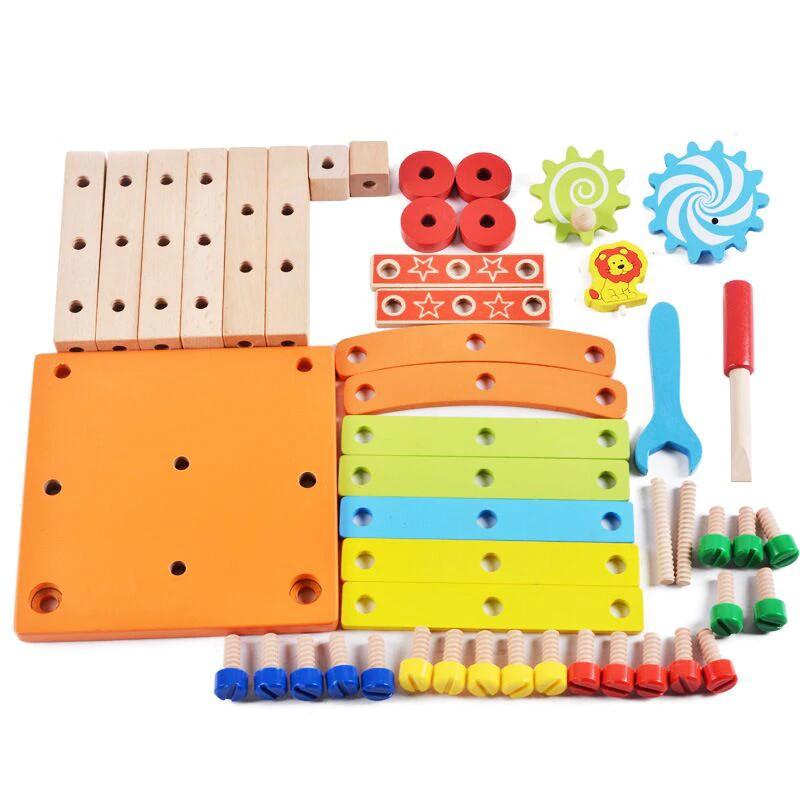 Brinquedo Educativo de Montar Cadeira Montessori - Infinito do Amor
