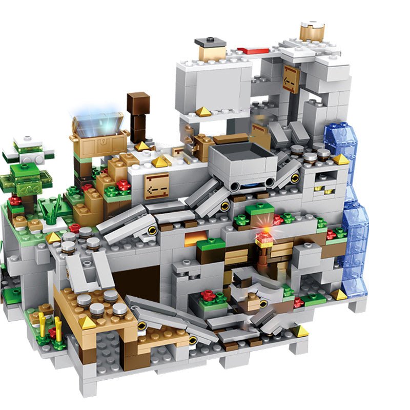Caverna da Montanha Minecraft (1.000 Peças) PROMOÇÃO DE OUTUBRO