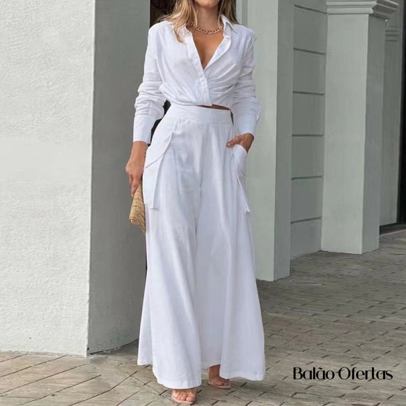 Conjunto Feminino Casual Nina - INFINITO DO AMOR