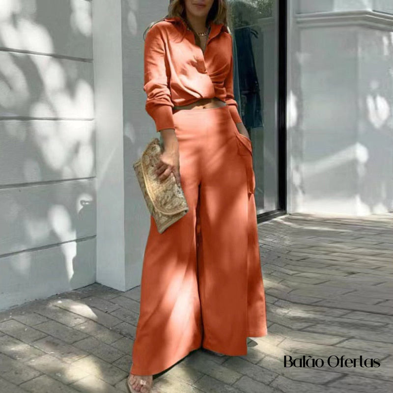 Conjunto Feminino Casual Nina - INFINITO DO AMOR